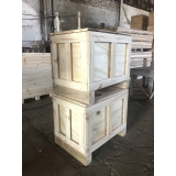 caixa de madeira para exportação valor Sumaré
