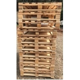 pallets de madeira descartável local Cajamar