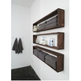 valor de móvel de madeira para banheiro Cabreúva